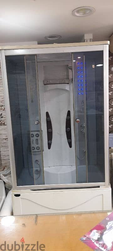 كابينة شاور بالبانيو مقاس 80*120 مستوردة