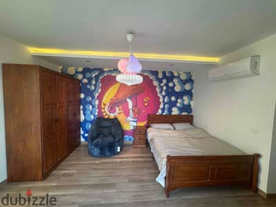 For rent, furnished studio in October Plaza Compound, Sodic