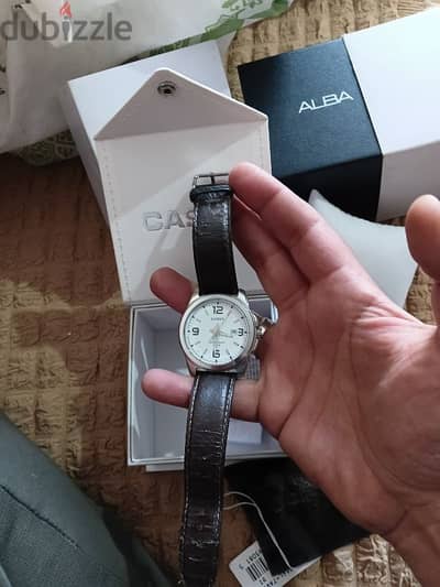 ساعة كاسيو اورجينال بالعلبة