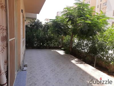 Brand New Furnished Apartment for Rent in Promenade Wadi Degla New Cairo Beside Nejmet Heliopolis Ground Floor with Private Garden First Use Luxury