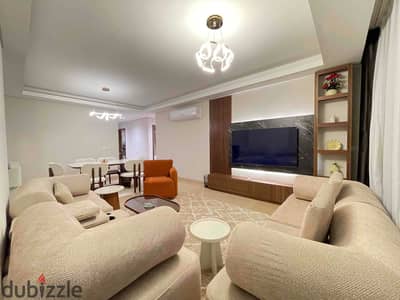شقة مفروشة فاخرة للايجار في زد ويست الشيخ زايد – فيو لاند سكيب Luxury Furnished Apartment for Rent in Zed West – Landscape View