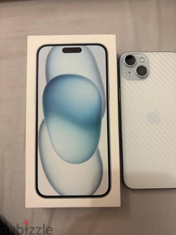 IPhone 15 plus as new zero tax 5