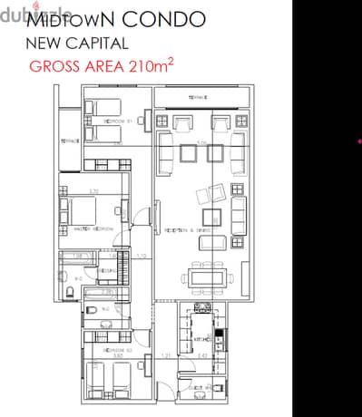 لقطة العاصمة! شقة 210م (بحري) بـ Condo بأقل من سعر الشركة بـ 1.5 مليون