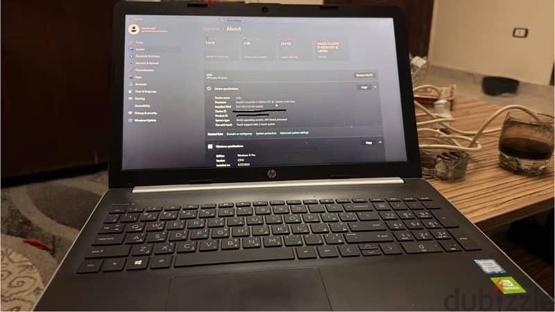 hp i7 8th gen 1