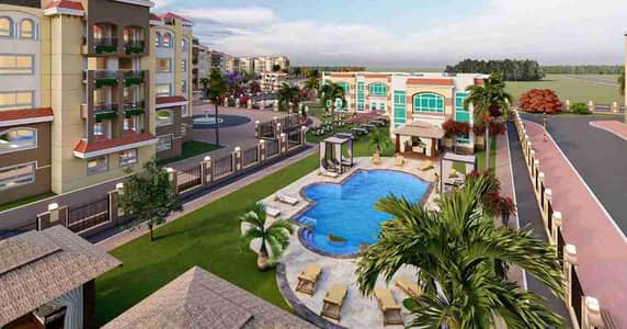 Apartment for sale 185m in the police compound distinguished in Badr City garden view northern direction a very distinctive location