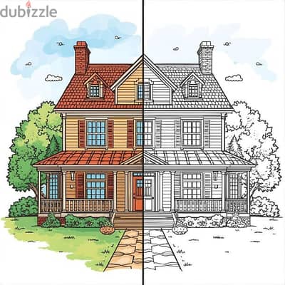 تصميمات رسومات للتلوين تطبع أي عدد من المرات