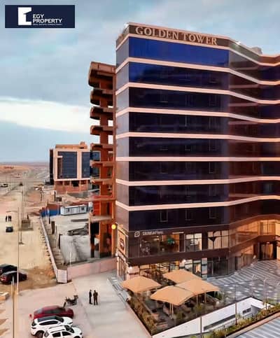 Fully Finished Office for Rent in Golden Tower New Capital 140 sqm