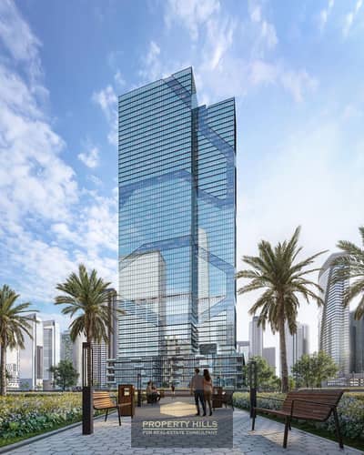 مقر إداري متشطب للبيع في أقوى لوكيشن في العاصمة الإدارية داخل TAJ TOWER 2 أمام البرج الأيقوني مباشرة في منطقة الـ CBD
