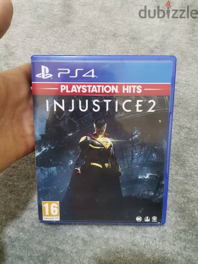 لعبة باتمان INJUSTICE 2 PS4 بحالة جيدة جدا