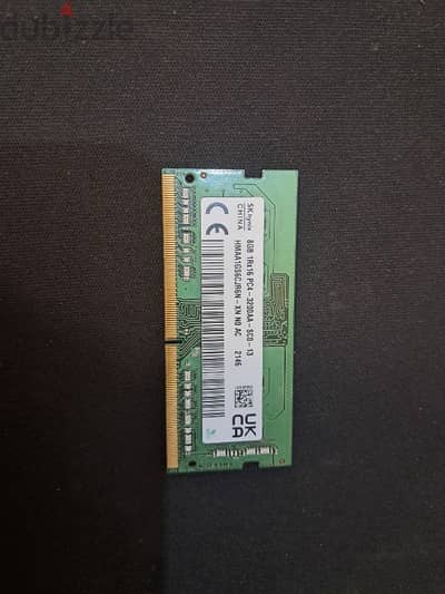 8 GB - 3200AA - ddr4 for laptop