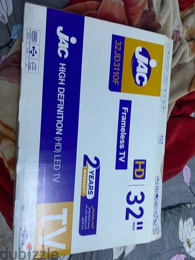 شاشة جاك 32 بوصة ب الكرتونة متفتحتش
