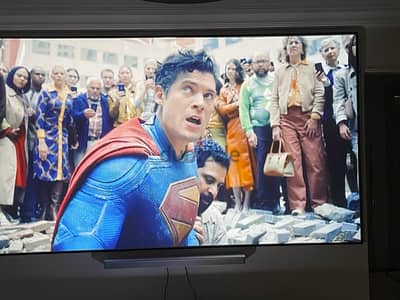 UST Xiaomi 4K laser projector with 120” light absorbing screen