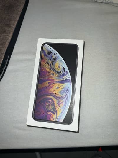 Box ONLY for Iphone XS Max 64 GB Silver