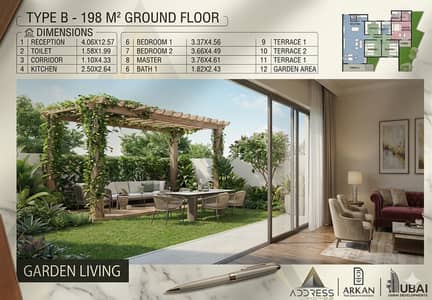 HM This opportunity doesn't repeat – an apartment of 198m in Address Home 2 If you are looking for a large space + privacy + luxury… then this offer is made for you Details of the unit: