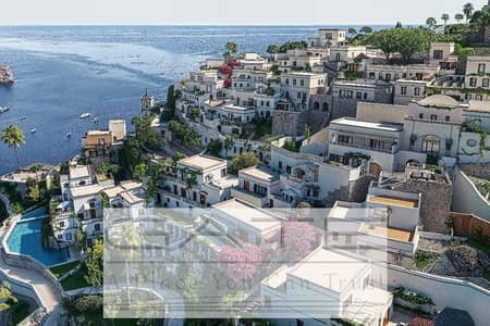 شالية للبيع في SouthMed North Coast – تشطيب سوبر لوكس - فيو لاجون مفتوح - بحرى صريح