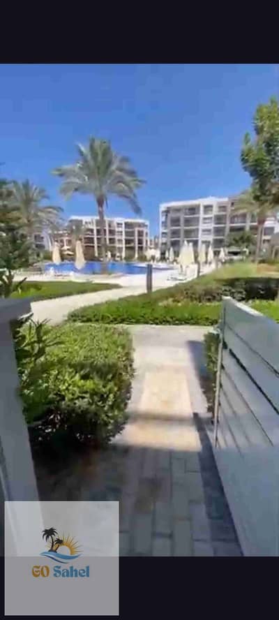 Hot Deal Studio for Sale in Marassi Marina, North Coast, Sidi Abdel Rahman, just steps away from the beach, featuring a private garden and overlooking the pool. Very prime location. / Marassi North Coast.
