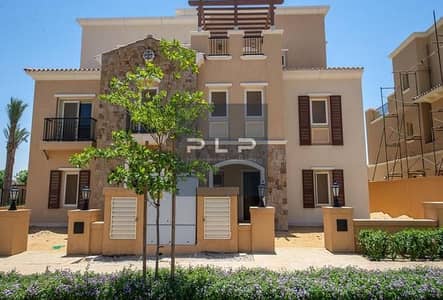 تاون هاوس كورنر للبيع باقل من سعر السوق ريسيل جاهزة علي المفتاح والسكن بكمبوند ميفيدا اعمار بفيو مفتوح علي لاند سكيب