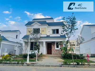 للبيع فيلا منفصلة كورنر باقل مقدم في الماركت  اكبر مساحة فيو لاند سكيب بحري 660م في ماونتن فيو اي سيتي التجمع الخامس Mountain view i-city
