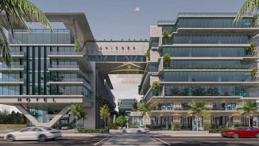 للبيع عيادة 47م one of one  مول بريدجيز Bridges مباشر علي محور 26يوليو الشيخ زايد بالقرب من اركان و كابيتال و 2O5 و مجرة و توين تاور و جاليريا 40