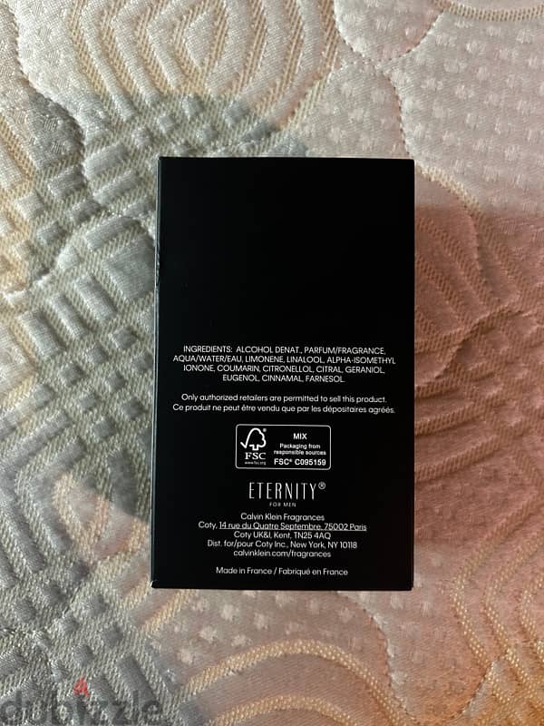 original Calvin Klein Eternity Parfum for him 4