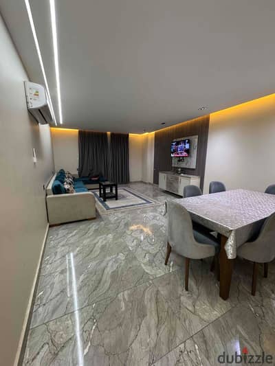 Furnished Apartment for Rent in Faisal Main Street - VIP Hotel Apartment with Pyramids View
