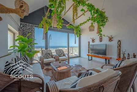 شالية للبيع في سوما باي متشطب الترا لوكس 82م بالتقسيط بفيو عالبحر الاحمر بخليج سوما باي Soma Bay بالغردقة باطلاله مميزه ع البحر واللاجون وموقع مميز