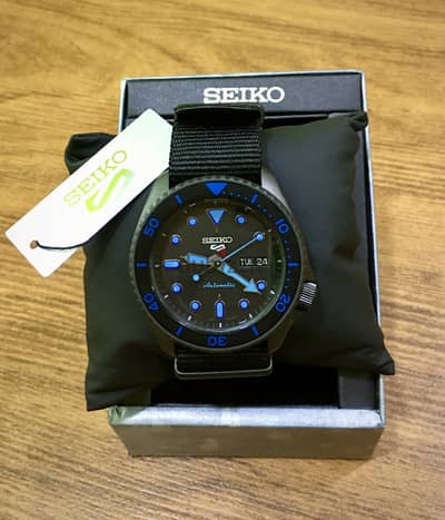 سيكو 5 أوتوماتيك يابانية أصلية جديدة لم تستعمل Seiko SRPD81K1