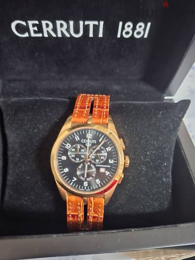 Cerruti Watch Chronograph Swiss Made