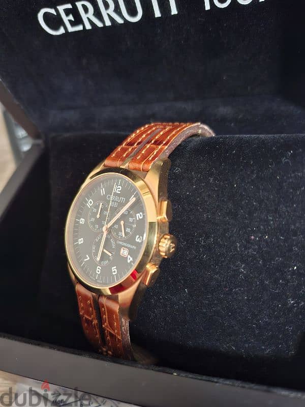 Cerruti Watch Chronograph Swiss Made 1
