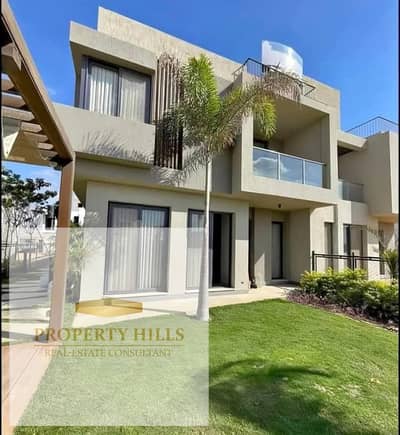 Villa for sale by Sodic with a landscape view, for sale at the lowest price in the market.
