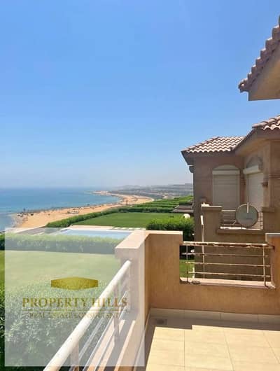Sea View Villa with Private Garden for Sale in Telal Ain Sokhna – Prime Location
