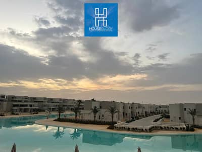توين هاوس ريسيل فيو مميز علي اللاجون 3 غرف ماستر بأقل من سعر الشركه في ازها العين السخنه Azha Ain Sokhna