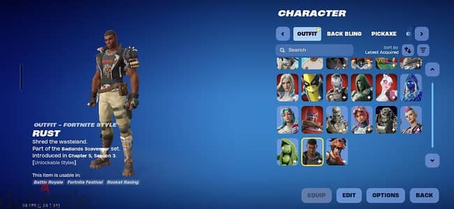 fortnite account 49skin + 2000 v-bucks