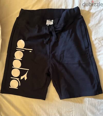 شورت diadora اسود اصلي