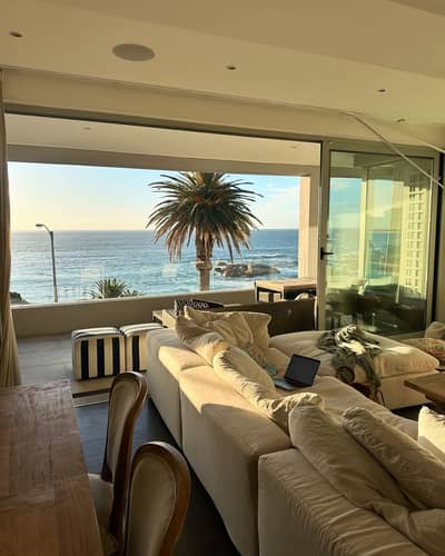 Apartment for sale + fully finished with a view of the towers (immediate delivery) first row to the lagoons in a prime location in the heart of New Al