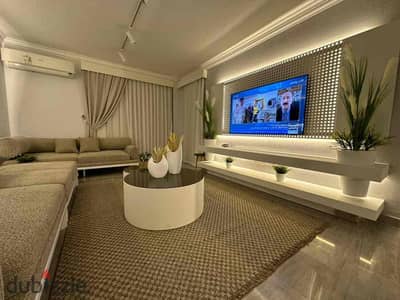 شقة مفروشة للايجار فرش فندقي فيوو حمام سباحة – جنة أكتوبر Apartment For Rent Fully Furnished Compound gannah October