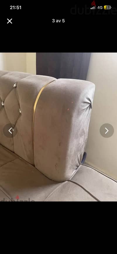 كنبه ٣ قطع مع بوف