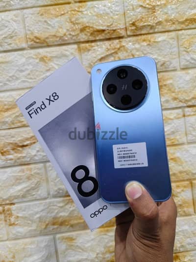 Oppo Find X8 256 giga 12 ram  كسر زيرو بكل حجته
