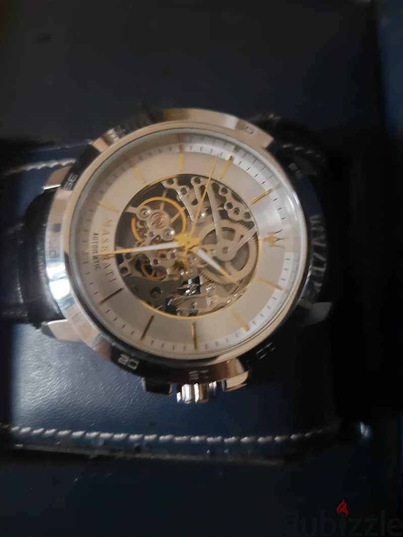 Used Maserati watch automatic with box 1
