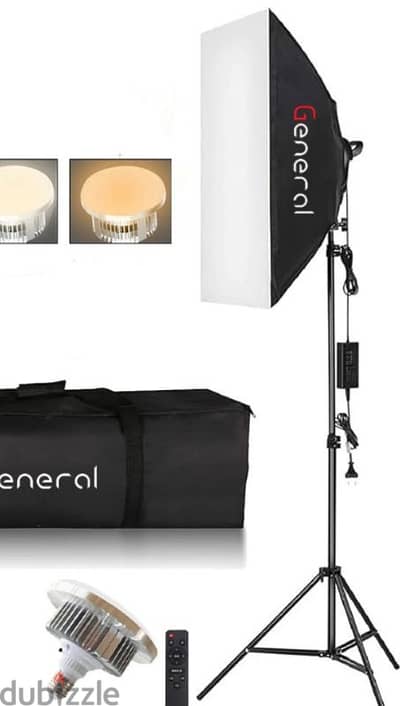 Light system kit Ring Light  Soft Box للبيع لايت سيستم كامل