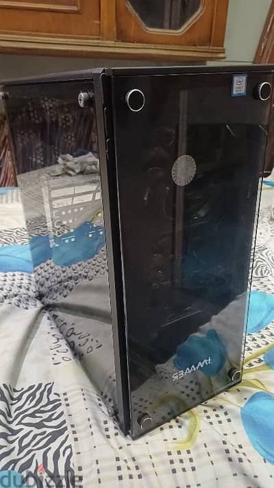 بندل bundle mid tower case + power supply 80+