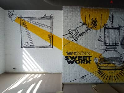 Professional mural painting
