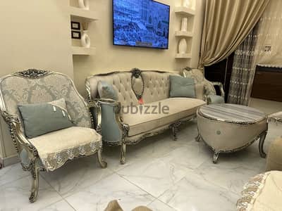 صالون خشب زان شغل عالى