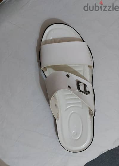 white slippers