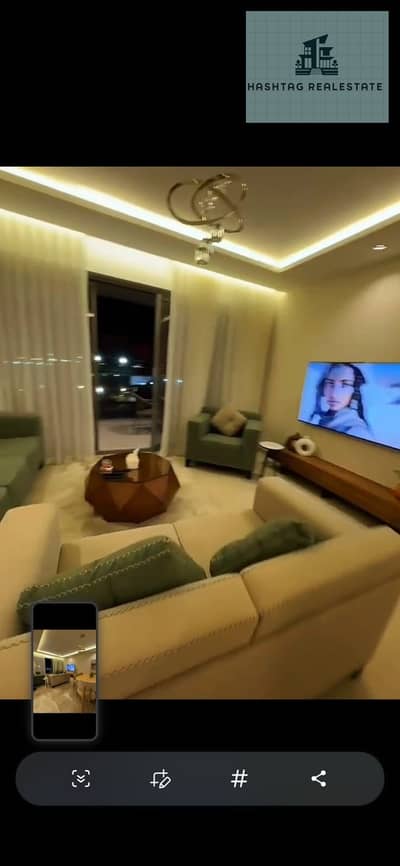للايجار شقة فندقية بكمبوند ابراج زد 3 غرف نوم منهم واحدة ماستر بدريسنج 3 حمام ناني روم بالحمام الدور السادس G+20 فيو غرف وريسبشن علي البول و زد بارك