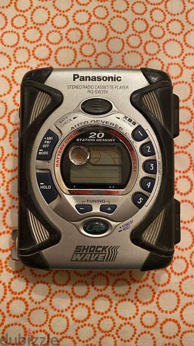 Panasonic RQ-SW33V Stereo Radio Cassette player
