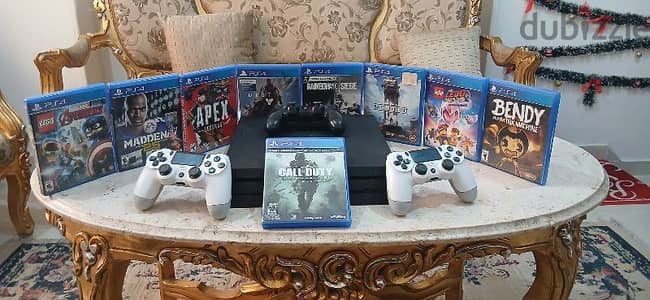Ps4 Pro جديد مع العاب