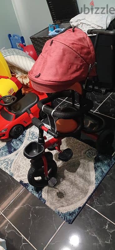 عجلة سترولر bike stroller