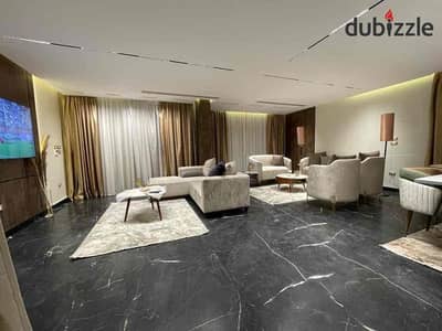 Furnished villa for rent in Sheikh Zayed, Beverly Hills Compound, a distinctive and upscale location