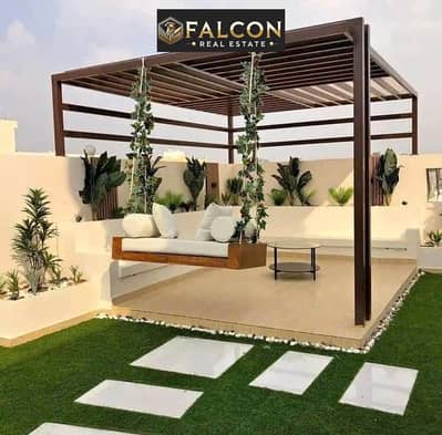 Twinhouse villa with high end finishing installments in prime location New Cairo directly on Ring Road opposite the Kempinski Hotel mins to airport